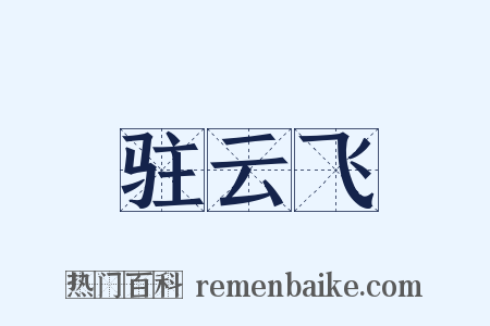 驻云飞是什么意思的图片
